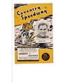 Coventry v Oxford 1955 speedway programme