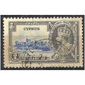 Cyprus 1935 SG144 3/4pi Ultramarine & Grey Silv...