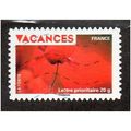 FRA 2009 (56c) 'VACANCES - POPPY' FINE USED (EB...