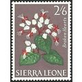 Sierra Leone 1963 Flowers 2/- 6d Broken Hearts ...