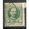 Denmark stamps 1907 - SG 121 - 5ore King Freder...