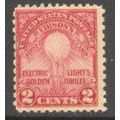 655 2c Edison's First Lamp Average Plus MNH Q0753
