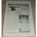 1929 White Star Line Ad, Swift to the Goal!