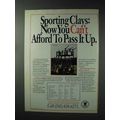 1993 NRA National Rifle Association Ad - Sporting Clays