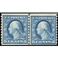 496, Mint VF NH 5¢ Coil Line Pair Cat $65.00 - ...