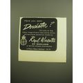 1958 Royal Worcester Dorchester China Ad - Have you seen Dorchester?