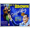 FIT FOR A KING 1937 Joe E. Brown, Helen Mack US...