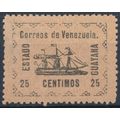 Ban Righ: 25c - Venezuela-Guayana 1903 - Forger...