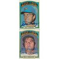 JIM LONBORG & BILLY CONIGLIARO AUTOGRAPH 1972 M...