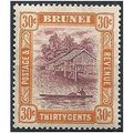 Brunei 1931 SG76 30c Purple & Orange-Yellow Mou...