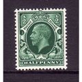 GREAT BRITAIN 1934 SG 439 1/2d GREEN U/M MINT#2