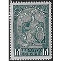 Na Mi V: 1 L. blue-green Bulgaria in Regalia.