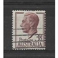 Australia.SG247 3 1/2d King George VI (Brown-Pu...