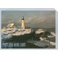 ME Portland Lighthouse Postcard Portland Head L...