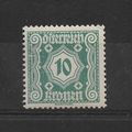 Austria.D526 10k Blue.Mounted Mint.Aug22b