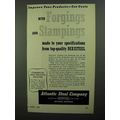 1950 Atlantic Steel Company Ad - Forgings Stamp...