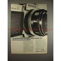 1970 Konica Autoreflex-A Camera Ad - You Deserve More!