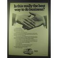 1979 Post Office Telecommunications Ad - Best B...