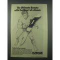 1979 Schrade Old Timer Lockback Knife Ad - The Ultimate Beauty