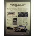 1984 Ford Thunderbird Turbo Coupe Ad - Understa...