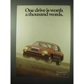 1984 Ford Thunderbird Car Ad - One Drive is Worth