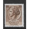 ITALY 1968 COIN OF SYRACUSE 20L SEPIA SG 1207 M...