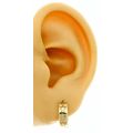 New Real 14 K Solid Yellow Gold Flower design R...