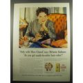 1955 Miss Clairol Hair Color Ad - Only with Miss Clairol, says Melanie Kahane