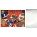 JOE MONTANA 1991 AUTOGRAPHED SAN FRANCISCO 49ER...