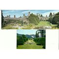 Wales GWYDIR CASTLE 3 Postcards by J. Arthur Dixon
