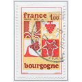 FRANCE 1975 USED TOURISM REGION BOURGOGNE GRAPE...