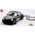 RARE KEYCHAIN BLACK PORSCHE 911 S/RS CARRERA GR...