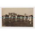 C014042 Meadow. Men and women play the game. Po...