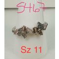 Ring Bomb Party Sz11 RBP Brilliant Peach Gem Cl...