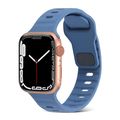 Square Buckle Stripes Silicone Watch Band, For ...