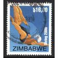 ZIMBABWE 2000: SPORTING ACTIVITIES - $16.00 DIVING USED (G19)
