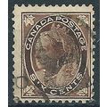 Canada 1897 SG147 6c Brown Fine Used ....