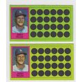 Both 1981 Topps Scratch-Off Variations Jerry Re...