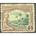 Mozambique Company 1918 - SG199 - ¼c green/brow...