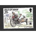 ISLE OF MAN 1991 TOURIST TROPHY 21p FREDDY DIXO...