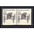 2124 4.9c Buckboard Fine MNH Dry Gum CNP Left 4...