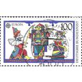 GERMANY, Europa, Punch and Judy, blue 1989, 100pf