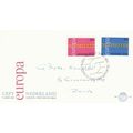 Netherlands 1971 Europa FDC special cancel writ...