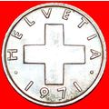 WHEAT SPRIG (1948-2006):SWITZERLAND★1 RAPPEN 19...