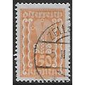 Mi 380: 150 Kr. reddish orange Definitive Stamp...