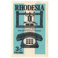 Rhodesia QEII 1976 Telephone Centenary 3c Unmou...