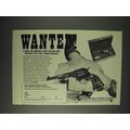1973 High Standard Western Revolver Ad - Wanted!