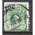 PERU 1909 SG374 2c GREEN COLUMBUS PORTRAITS FIN...