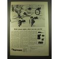 1963 Lyman Sights Ad - With Lyman sights, what you see, you hit