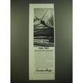 1962 Canadian Pacific Ad - Feel Tiny